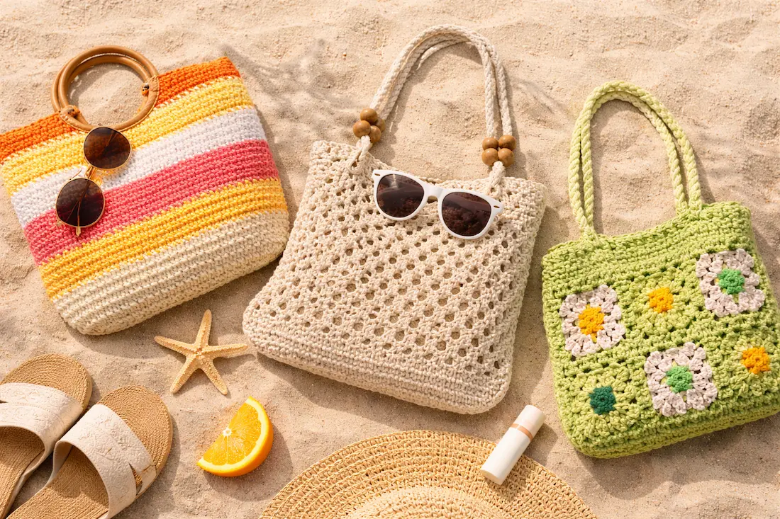Bolsos crochet la tendencia del verano 2026